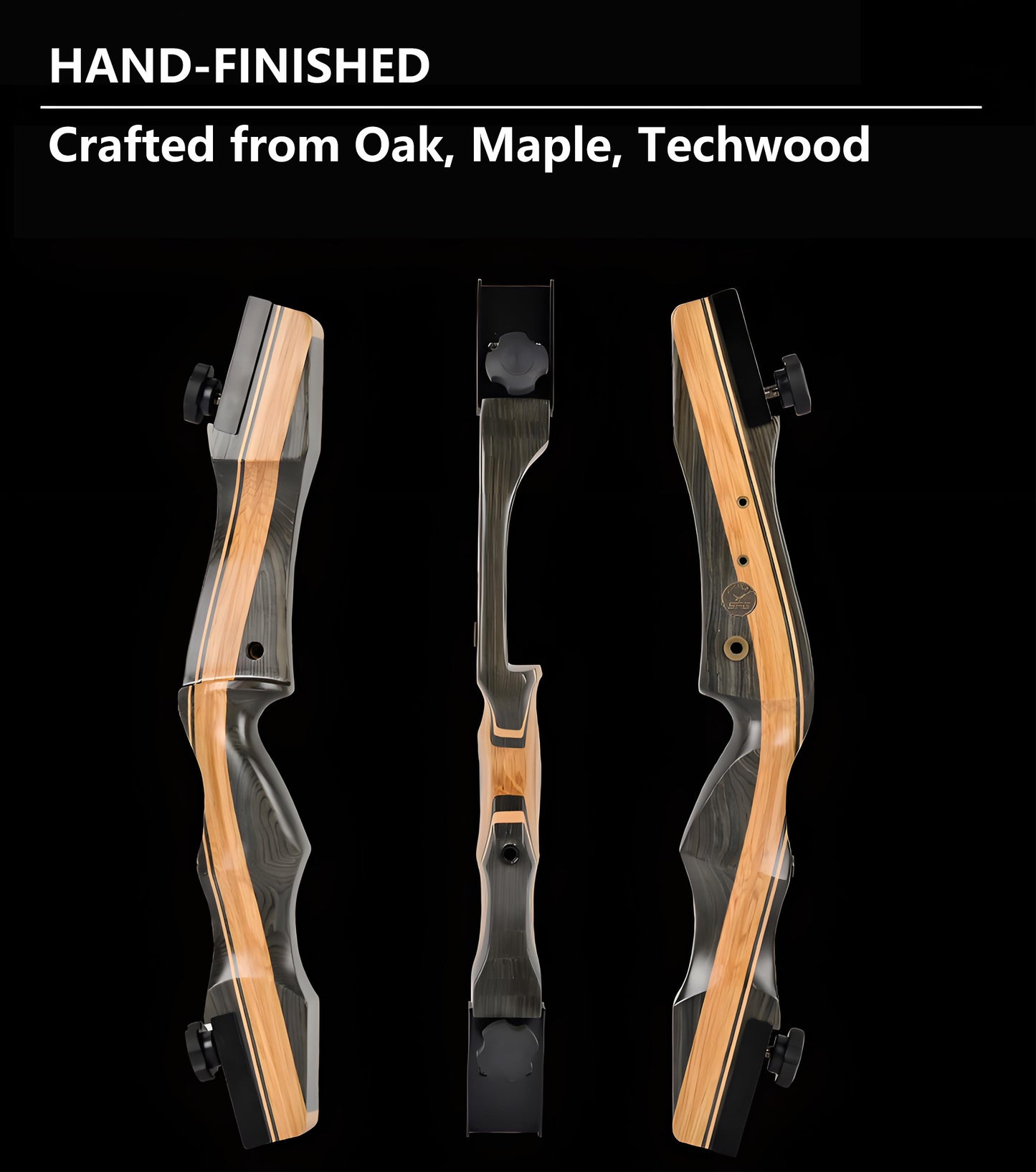 Sage 62" Traditional Takedown Recurve Bow (30-50 Lbs)