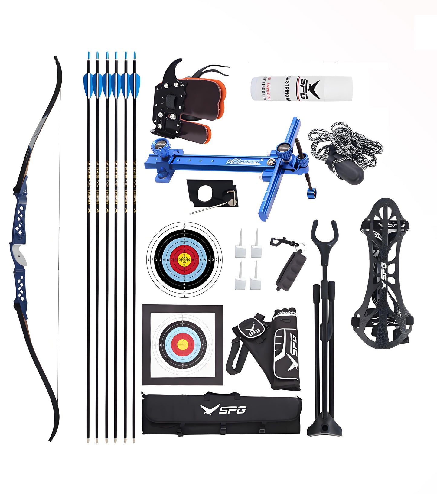 F2 Recurve Bow for Adults & Youth (16-38 Lbs)