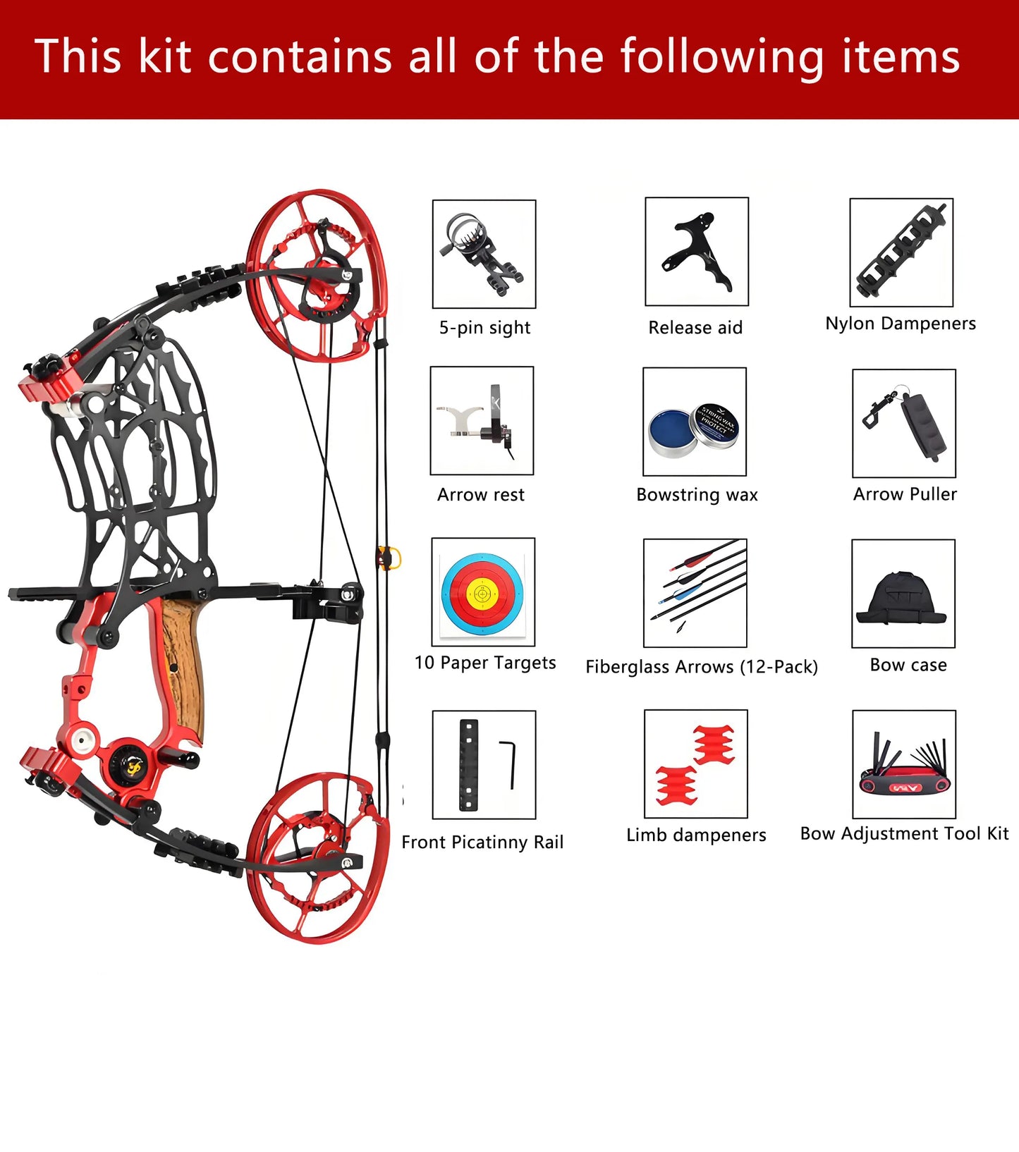 Blaze Dual-Use Compound Bow (45-70 Lbs)
