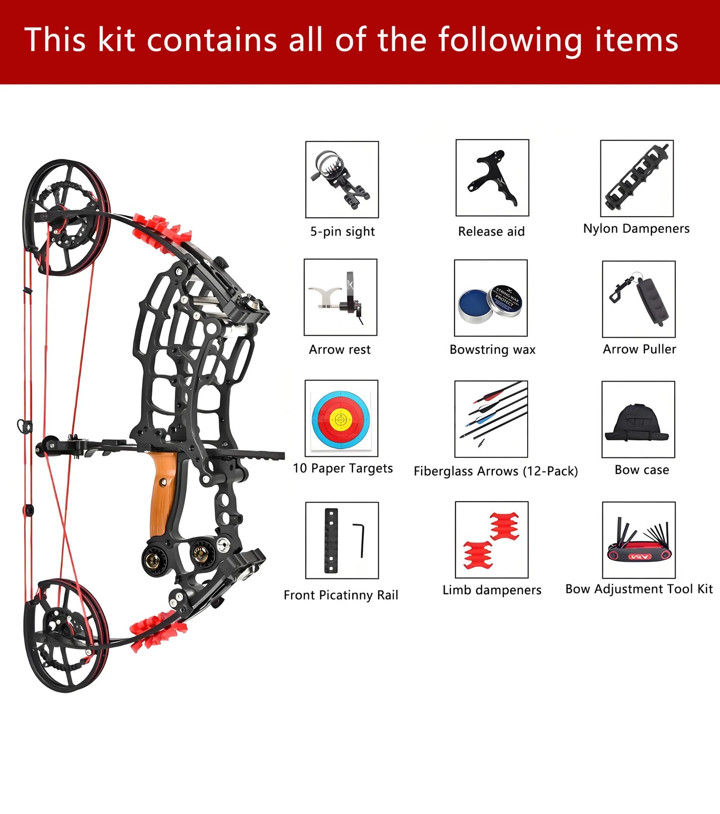 Evil Stick Pro Compound Bow(35–70 Lbs)