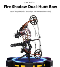 Fire Shadow Dual Compound Bow (40-70 Lbs)