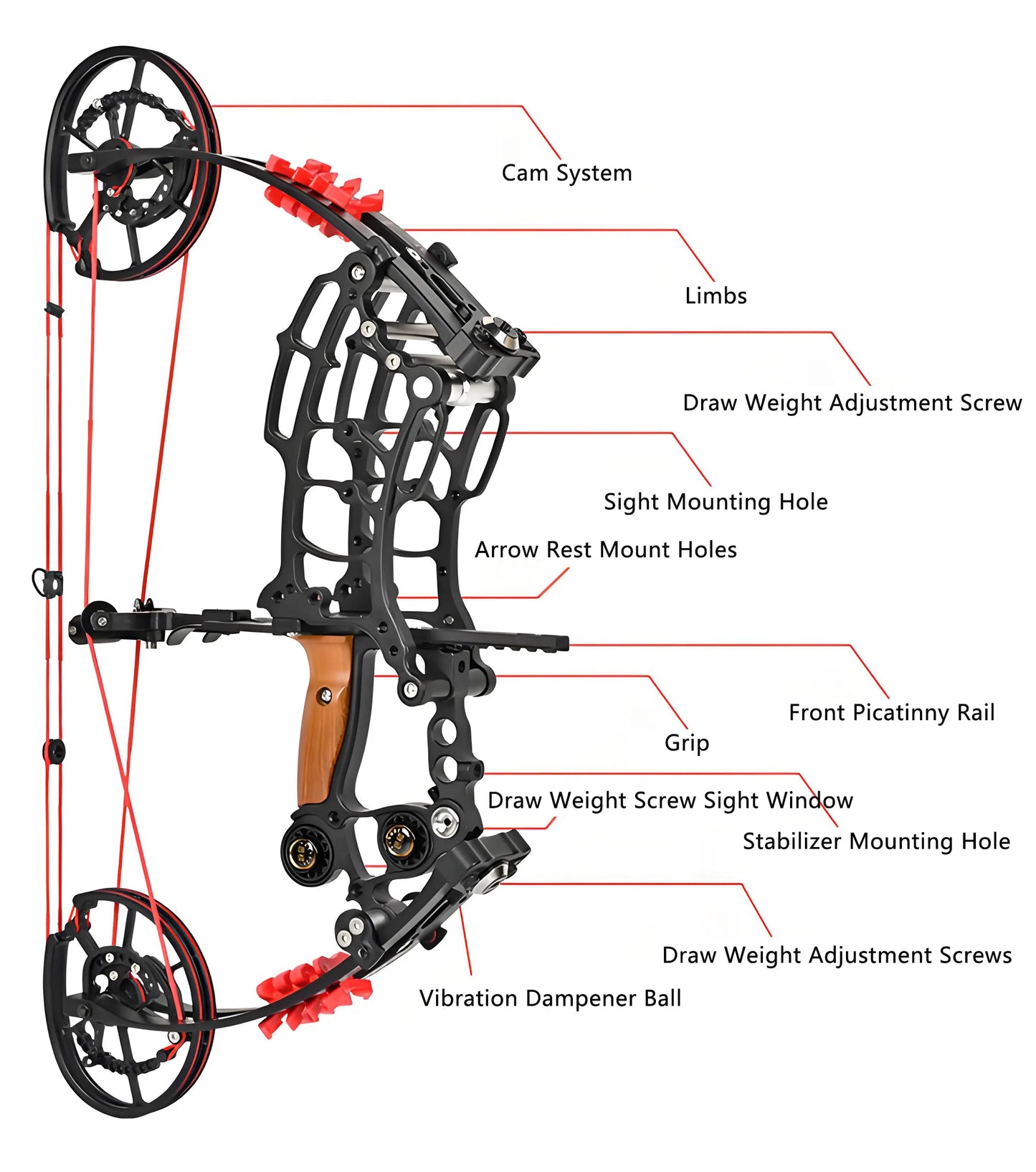 Evil Stick Pro Compound Bow(35–70 Lbs)