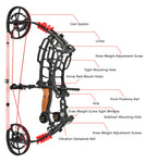 Evil Stick Pro Compound Bow(35–70 Lbs)