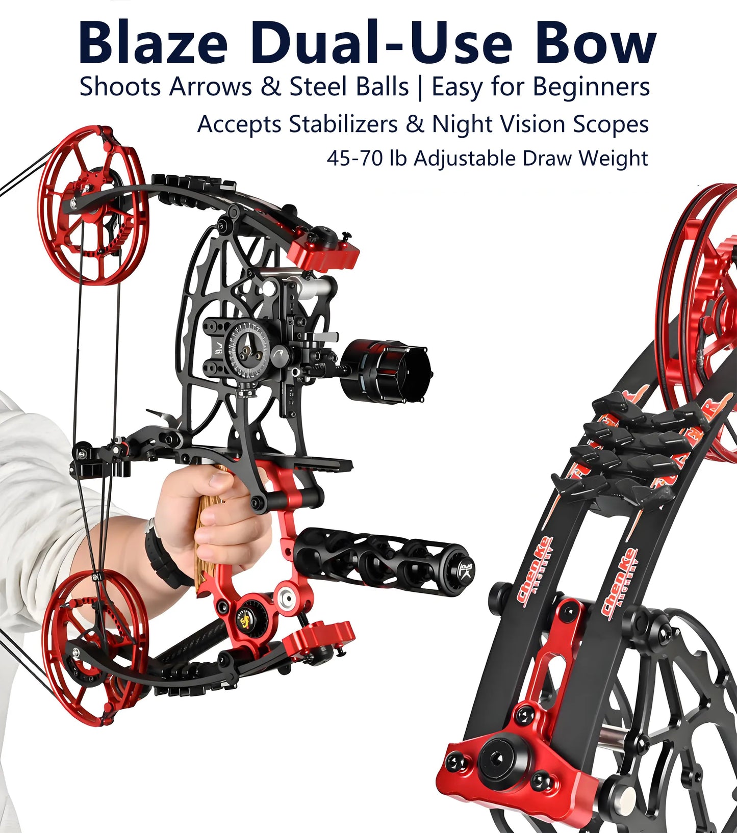Blaze Dual-Use Compound Bow (45-70 Lbs)