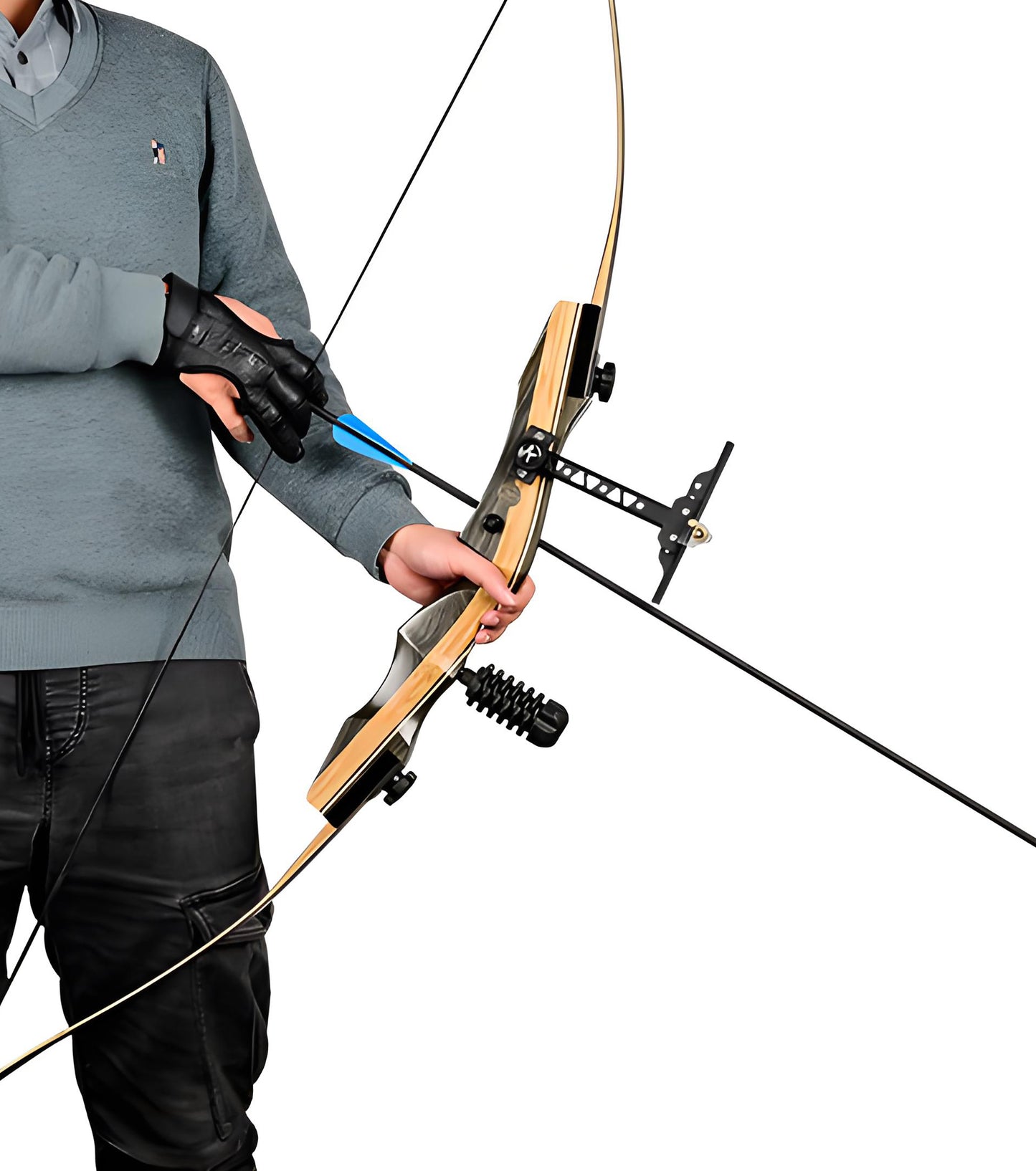 Sage 62" Traditional Takedown Recurve Bow (30-50 Lbs)