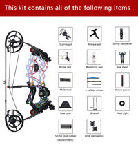 Fire Shadow Dual Compound Bow (40-70 Lbs)